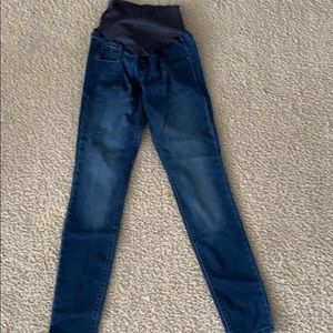 Old navy maternity skinny jeans fullpanel stretchy